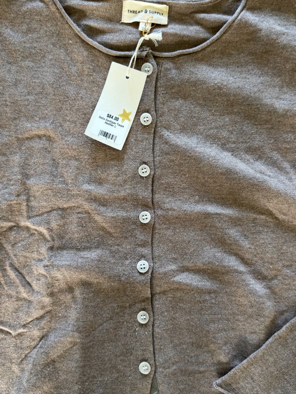 Thread & Supply Button Up Cardigan - Picture 3 of 4